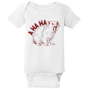 Rock Hyrax Lover Awawa Funny Groundhog Dassi Baby Bodysuit