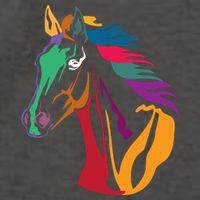 Rainbow Horse Lover Cute Vector Backpack