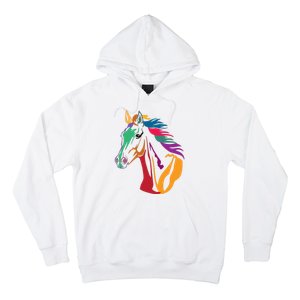 Rainbow Horse Lover Cute Hoodie