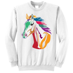 Rainbow Horse Lover Cute Sweatshirt