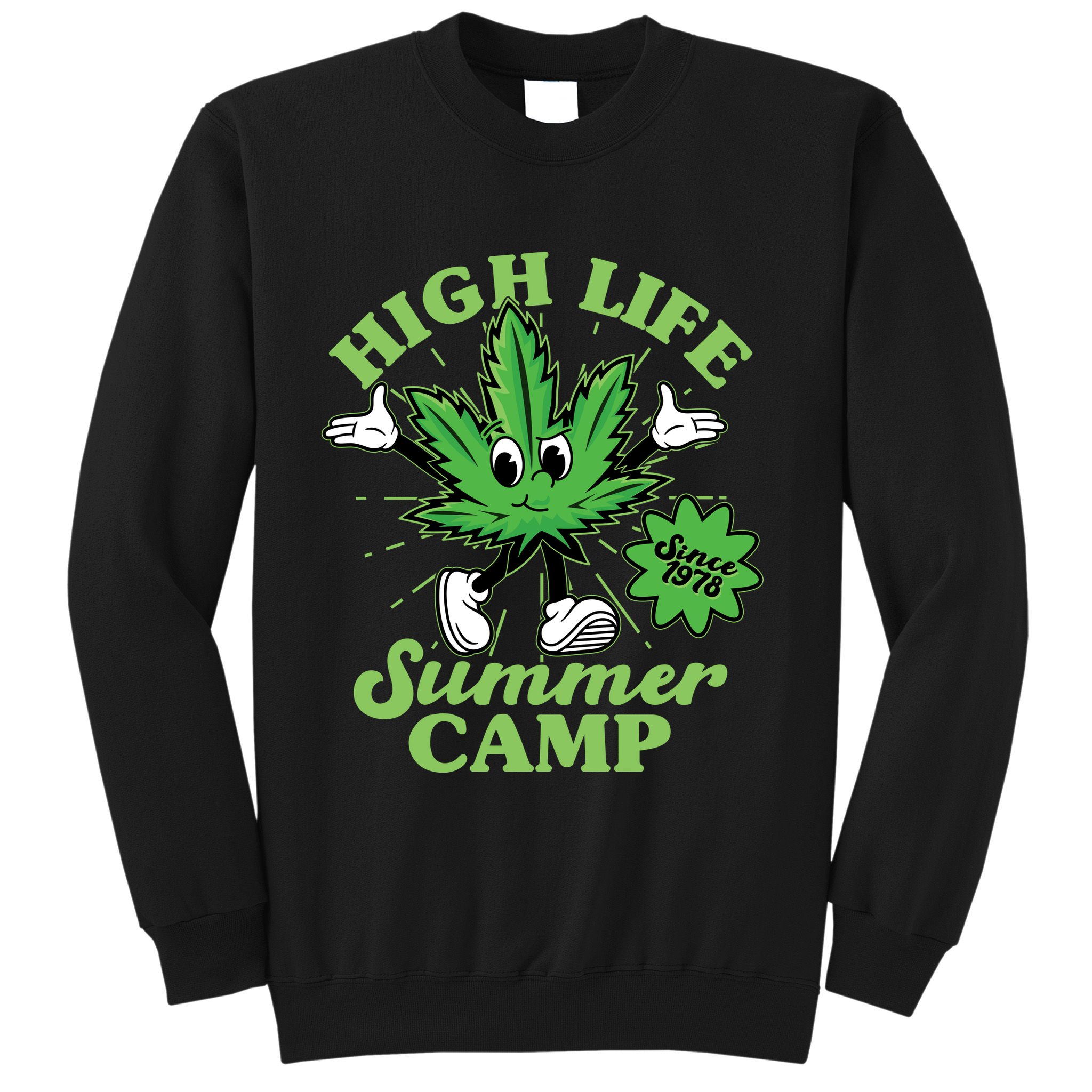 Retro High Life Summer Camp Since 1978 Sweatshirt