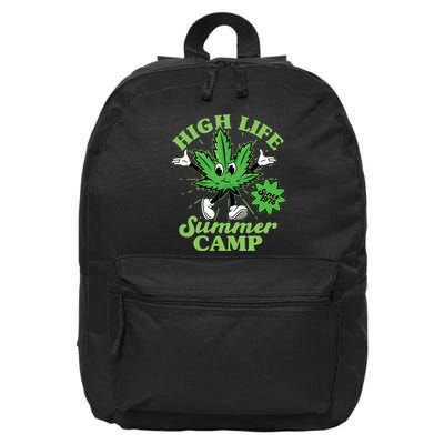 Retro High Life Summer Camp Since 1978 16 in Basic Backpack