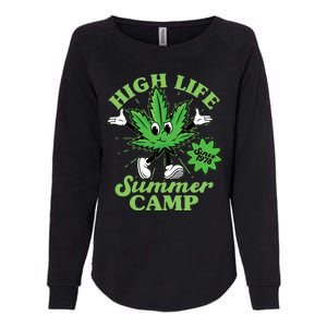 Retro High Life Summer Camp Since 1978 Womens California Wash Sweatshirt