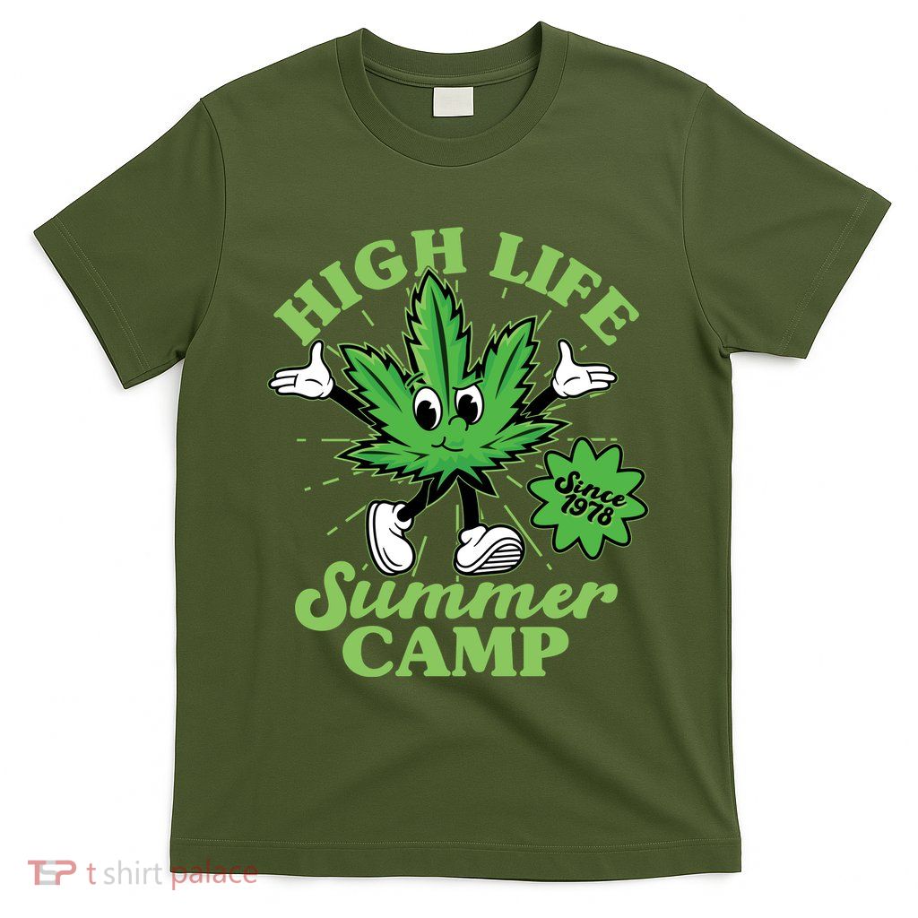 Retro High Life Summer Camp Since 1978 T-Shirt