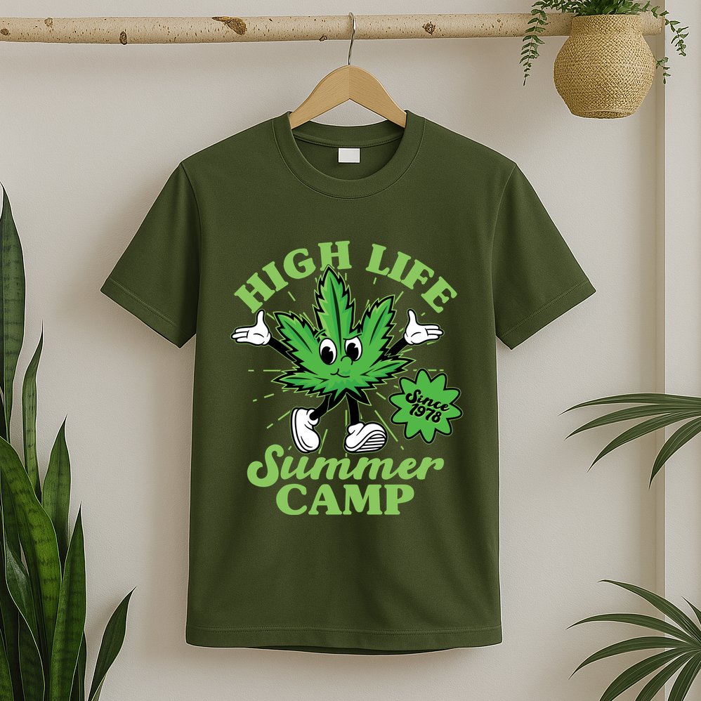 Retro High Life Summer Camp Since 1978 T-Shirt