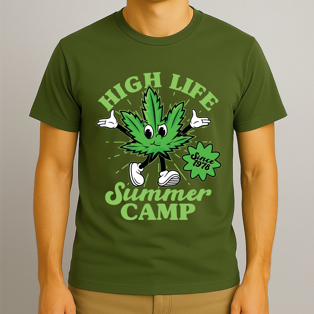 Retro High Life Summer Camp Since 1978 T-Shirt