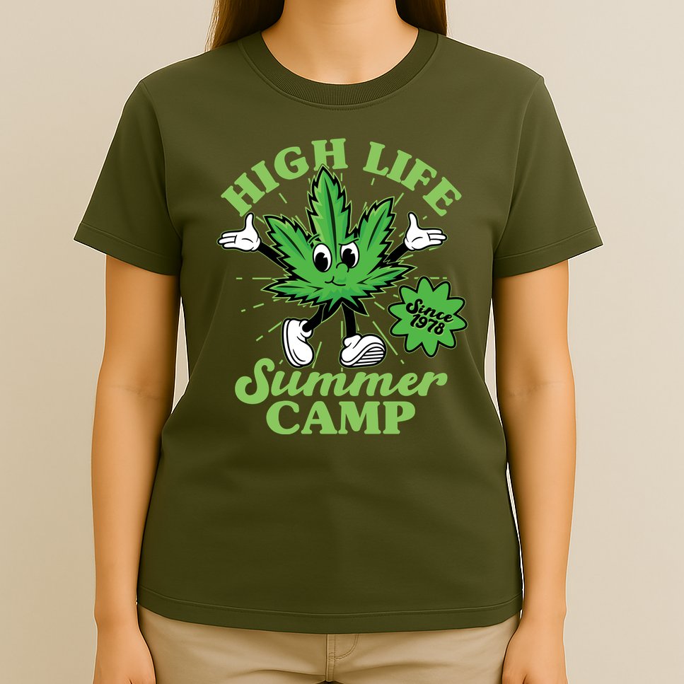 Retro High Life Summer Camp Since 1978 T-Shirt