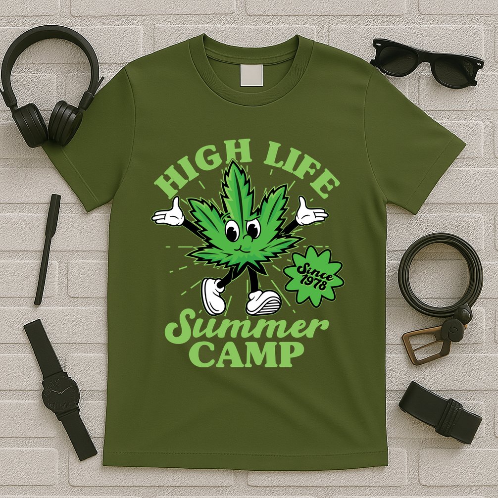 Retro High Life Summer Camp Since 1978 T-Shirt