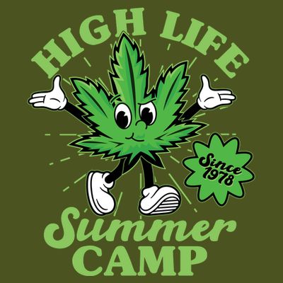 Retro High Life Summer Camp Since 1978 T-Shirt