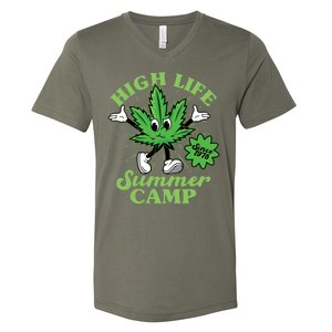 Retro High Life Summer Camp Since 1978 V-Neck T-Shirt