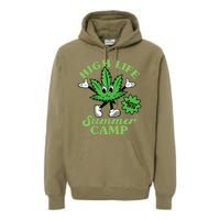 Retro High Life Summer Camp Since 1978 Premium Hoodie