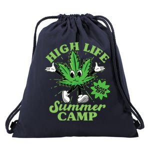 Retro High Life Summer Camp Since 1978 Drawstring Bag