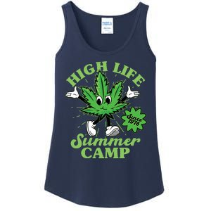 Retro High Life Summer Camp Since 1978 Ladies Essential Tank