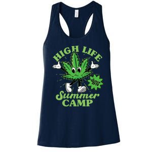 Retro High Life Summer Camp Since 1978 Women's Racerback Tank