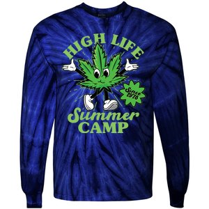 Retro High Life Summer Camp Since 1978 Tie-Dye Long Sleeve Shirt