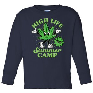 Retro High Life Summer Camp Since 1978 Toddler Long Sleeve Shirt