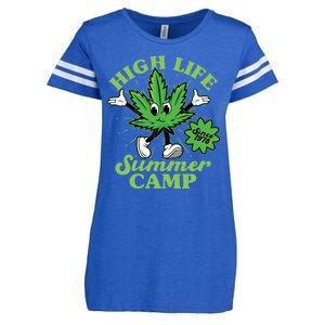 Retro High Life Summer Camp Since 1978 Enza Ladies Jersey Football T-Shirt