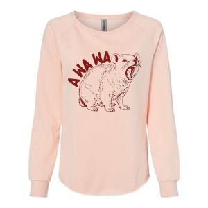 Rock Hyrax Lover Awawa Groundhog Dassi Womens California Wash Sweatshirt