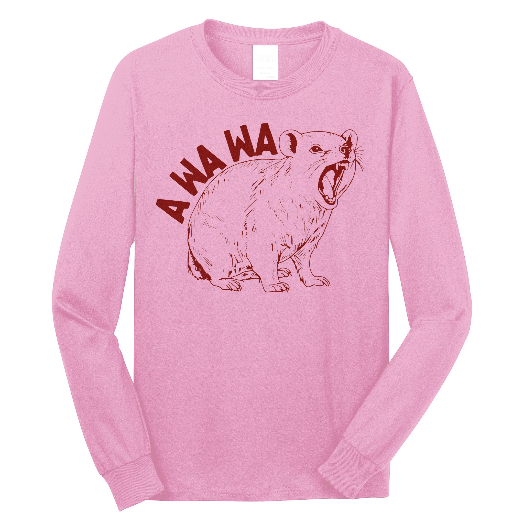 Rock Hyrax Lover Awawa Groundhog Dassi Long Sleeve Shirt