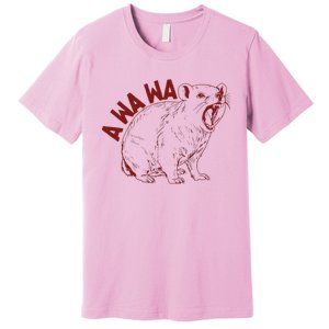 Rock Hyrax Lover Awawa Groundhog Dassi Premium T-Shirt