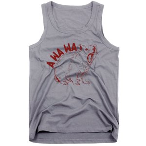 Rock Hyrax Lover Awawa Groundhog Dassi Tank Top