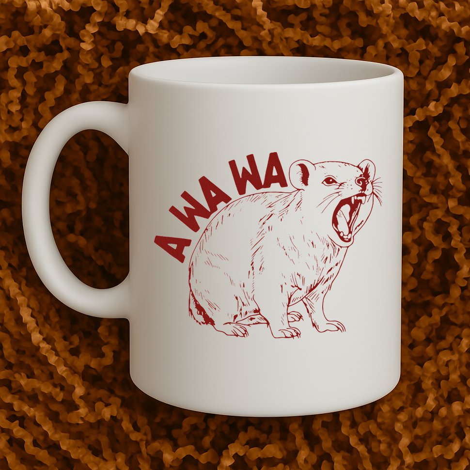 Rock Hyrax Lover Awawa Groundhog Dassi Mug