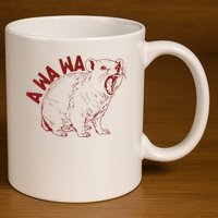 Rock Hyrax Lover Awawa Groundhog Dassi 11oz C Handle Ceramic Mug