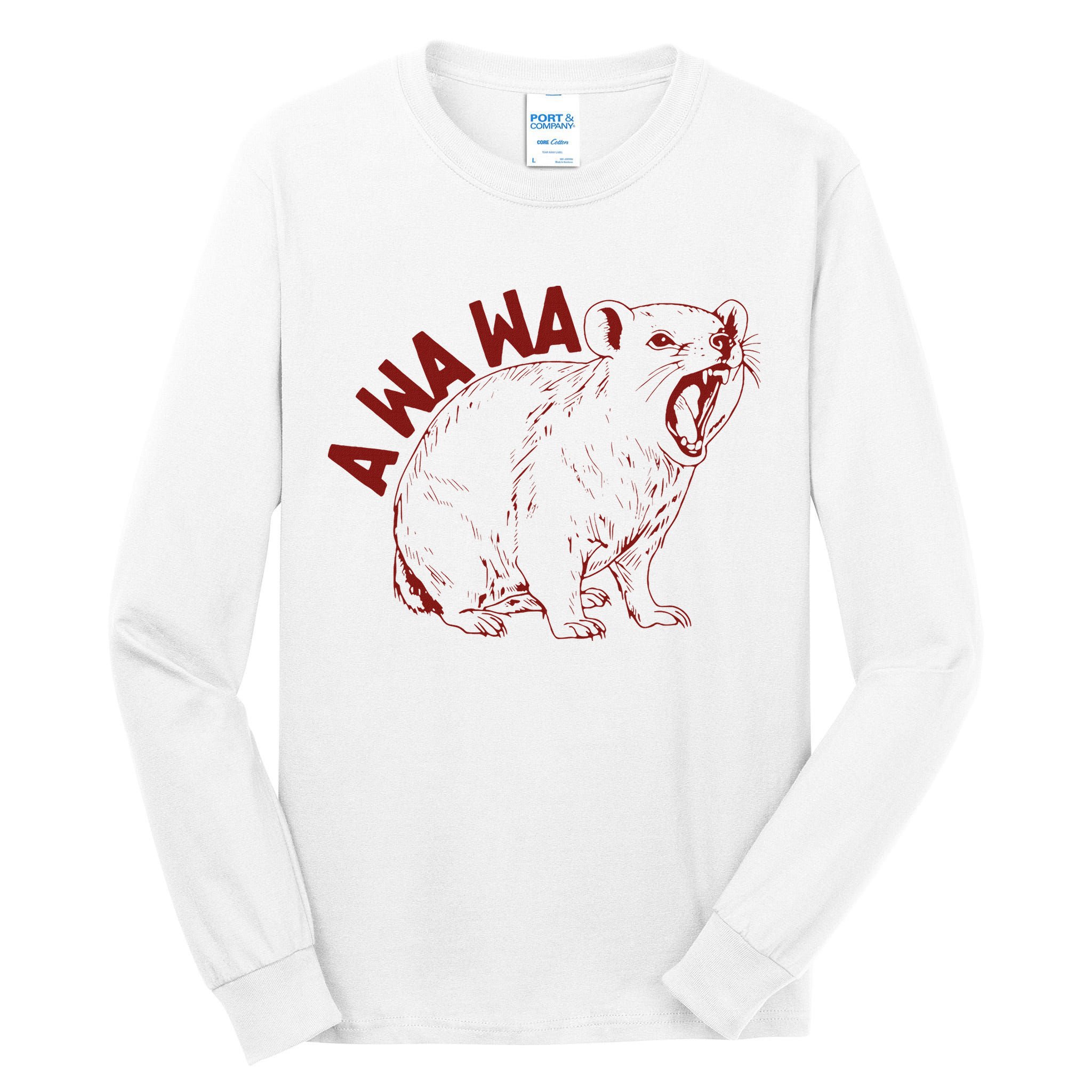 Rock Hyrax Lover Awawa Groundhog Dassi Tall Long Sleeve T-Shirt
