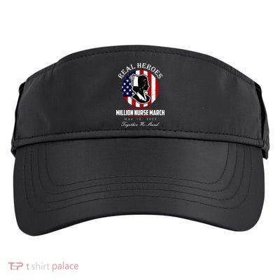 Real Heroes Million Nurse March May 12, 2022 Together We Stand Adult Drive Performance Visor