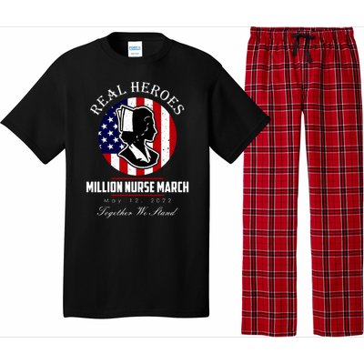 Real Heroes Million Nurse March May 12, 2022 Together We Stand Pajama Set