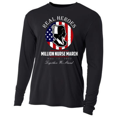 Real Heroes Million Nurse March May 12, 2022 Together We Stand Cooling Performance Long Sleeve Crew