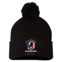 Real Heroes Million Nurse March May 12, 2022 Together We Stand Pom Pom 12in Knit Beanie