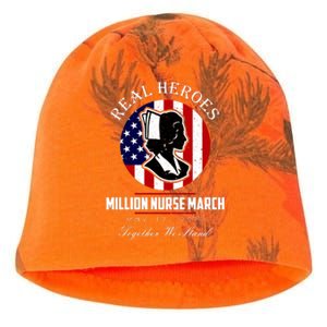 Real Heroes Million Nurse March May 12, 2022 Together We Stand Kati - Camo Knit Beanie