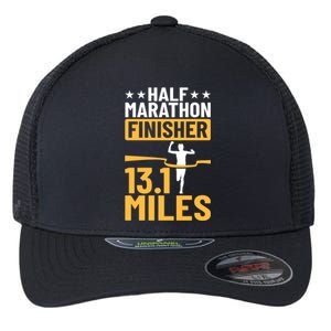 Running Half Marathon Finisher Half Marathoner Half Marathon Gift Flexfit Unipanel Trucker Cap