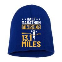 Running Half Marathon Finisher Half Marathoner Half Marathon Gift Short Acrylic Beanie