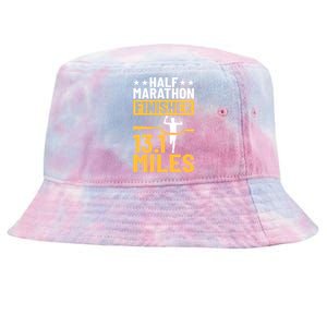 Running Half Marathon Finisher Half Marathoner Half Marathon Gift Tie-Dyed Bucket Hat