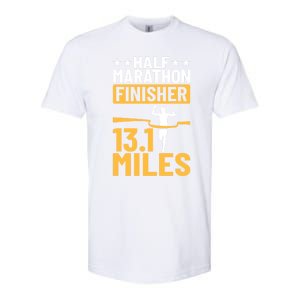 Running Half Marathon Finisher Half Marathoner Half Marathon Gift Softstyle CVC T-Shirt