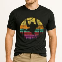 Retro Hanging Monkey Safari Jungle Animal Cooling Performance Crew T-Shirt
