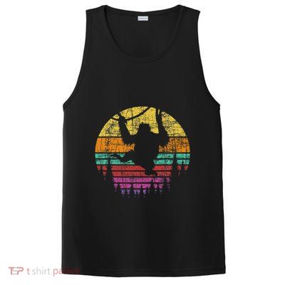 Retro Hanging Monkey Safari Jungle Animal PosiCharge Competitor Tank