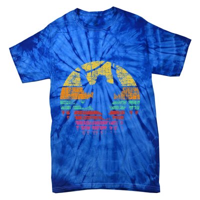 Retro Hanging Monkey Safari Jungle Animal Tie-Dye T-Shirt