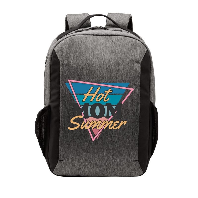 Retro Hot Mom Summer 80s Hot Mom Summer Vacation Vector Backpack