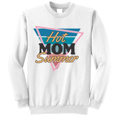 Retro Hot Mom Summer 80s Hot Mom Summer Vacation Sweatshirt
