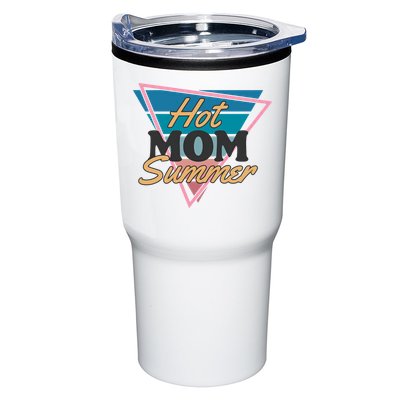 Retro Hot Mom Summer 80s Hot Mom Summer Vacation Tumbler
