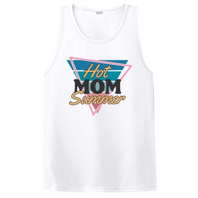 Retro Hot Mom Summer 80s Hot Mom Summer Vacation PosiCharge Competitor Tank