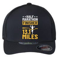 Running Half Marathon Finisher Half Marathoner Half Marathon Flexfit Unipanel Trucker Cap