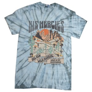 Retro His Mercies Are New Every Morning Bible Christian Tie-Dye T-Shirt