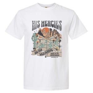 Retro His Mercies Are New Every Morning Bible Christian Garment-Dyed Heavyweight T-Shirt