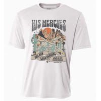 Retro His Mercies Are New Every Morning Bible Christian Cooling Performance Crew T-Shirt