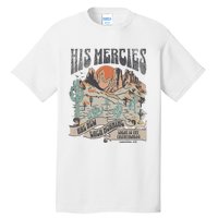 Retro His Mercies Are New Every Morning Bible Christian Tall T-Shirt