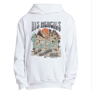 Retro His Mercies Are New Every Morning Bible Christian Urban Pullover Hoodie